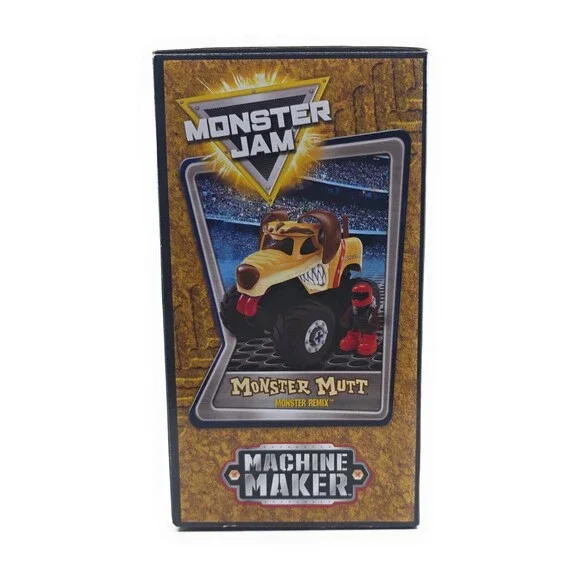 Monster Jam Machine Maker Monster Mutt Monster Truck Building Toy Set for Kids - Picture 4 of 6